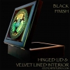 YGGDRASIL - Celtic World Tree Keep Sake Box Velvet Black