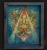 Brighid front view Shadow Box by Jen Delyth