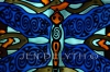 dragonfly stained glass by jen delyth