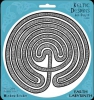 Earth Labyrinth Decal detail by Jen delyth