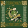 Anu - Celtic Earth Mother - jen delyth Tshirt - FORST GREENDetail