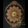 Solstice Celtic Raven Black Tshirt by jen delyth