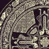 Danu Folk - Celtic Mandala - by jen delyth Tshirt Detail
