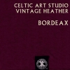 VINTAGE BORDEAX Swatch Triblend - celtic art studio
