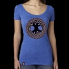 Celtic Tree of Life Triblend SS Tshirt By Jen Delyth