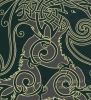 Triple Celtic Ravens - Morrigan Detail Ashpault