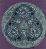 Triskelion - Celtic Triple Spiral Tshirt  - Vintage Purple by Jen Delyth