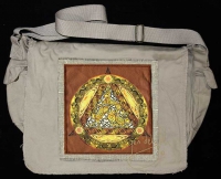 WILDE HARES artPATCH Canvas Field Bag By Jen Delyth