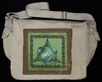 Celtic Healers artPATCH Canvas Field Bag By Jen Delyth