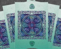 CROSS OF LIFE Greeting Card Set By Jen Delyth