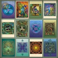 Celtic Notecards  by Jen Delyth