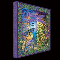 THE GARDEN - GREEN MAN BLUE WOMAN archival limited edition giclee canvas