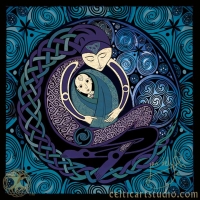 MABON - Mother and child - Archival Limited Edition Giclee Print