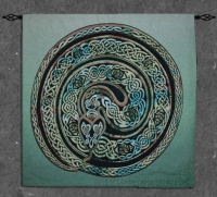 Earth Serpent Fine Art Tapestry