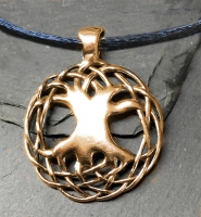 CELTIC TREE OF LIFE   Special Edition 14K SOLID GOLD 1 1/4" Large Pendant (actual price will be added with options)
