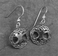 TREE of LIFE - Sterling Silver Celtic Earrings