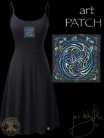 Celtic Shadow Weavers  Dress by Jen Delyth