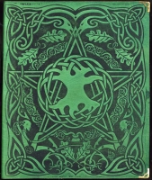 BOOK OF SHADOWS Celtic Tree of Life by Jen Delyth