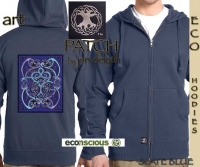 BARD SONG Men's Hoodie By Jen Delyth