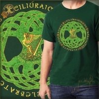 Celebrate Your Roots - Irish Erin Go bragh - Short Sleeved T Shirt by Jen Delyth