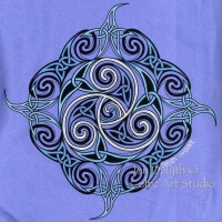 CEILIDH - THE DANCE Short Sleeved T Shirt Keltic Designs By Jen Delyth