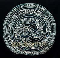 EARTH SERPENT - OUROBOROS Short Sleeved T Shirt Keltic Designs By Jen Delyth