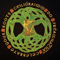 Irish Roots TREE OF LIFE Long Sleeved T Shirt Keltic Designs By Jen Delyth