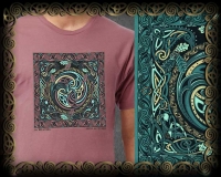 Weavers Spiral Dance Tshirt By Jen Delyth
